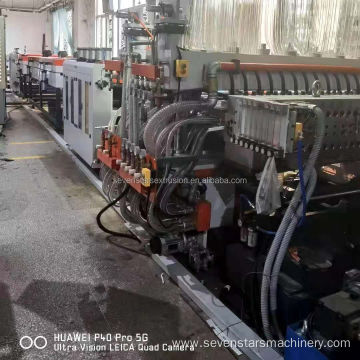 2mm Pp Hollow Sheet Machinery Extruder Machine Plant